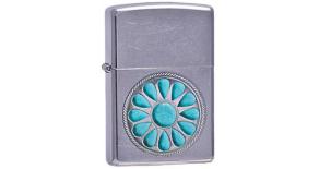 207 Turquoise design - Зажигалка ZIPPO